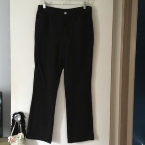 MAISON MARTIN MARGIELA Black Cotton Twill Pants Unisex Jeans 31